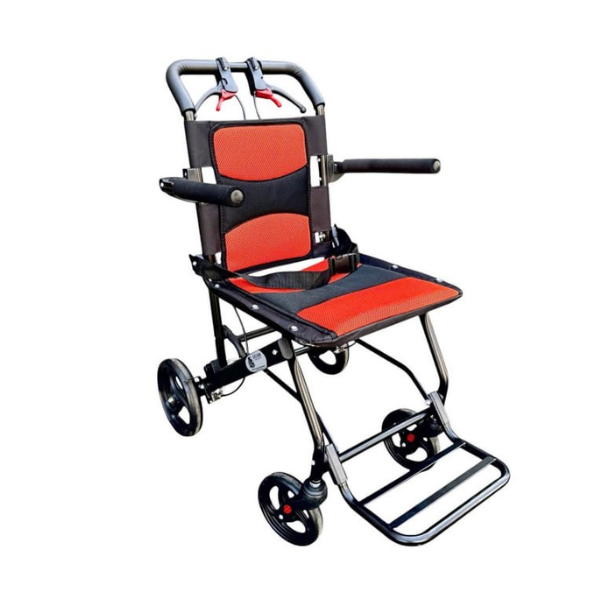 Xe Lăn Du Lịch Sắt Sơn Bánh Nhỏ Lucass V-11 (X-195L cũ)