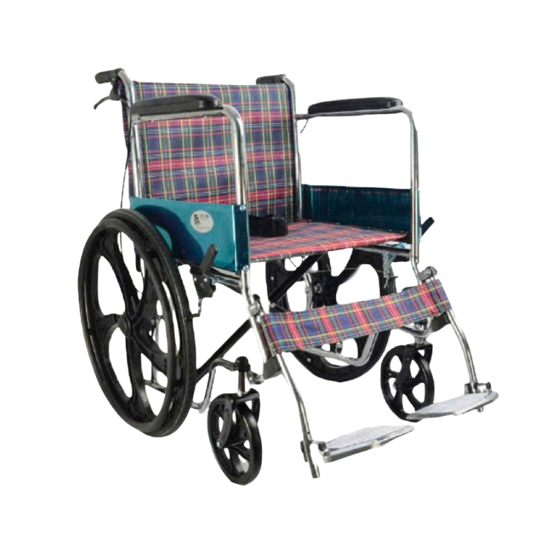 Xe Lăn Nâng Hạ Chân Có Thắng Bánh Mâm Lucass  X-91